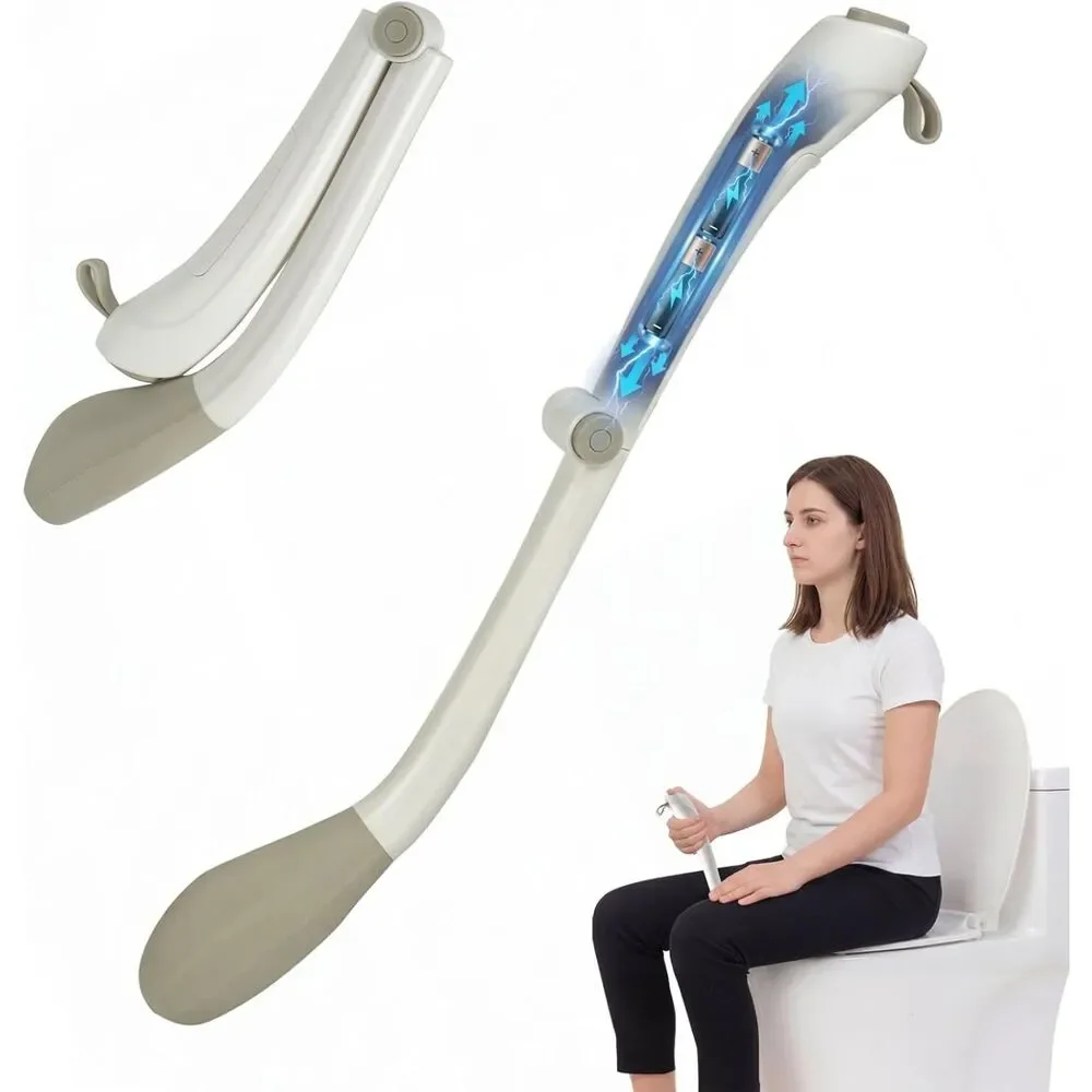 NEW Electric Foldable Toilet Tissue Tool 16.5